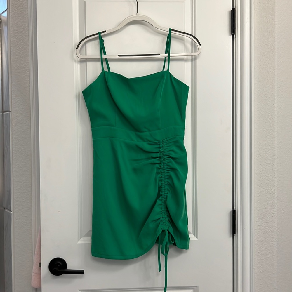 Medium green romper